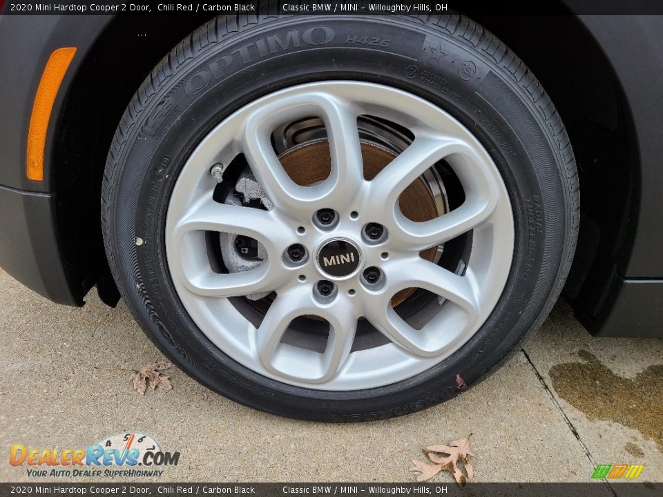 2020 Mini Hardtop Cooper 2 Door Chili Red / Carbon Black Photo #5
