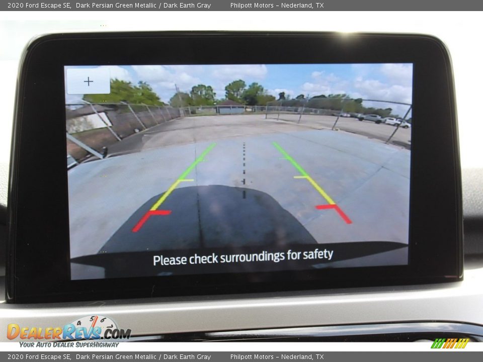 2020 Ford Escape SE Dark Persian Green Metallic / Dark Earth Gray Photo #19
