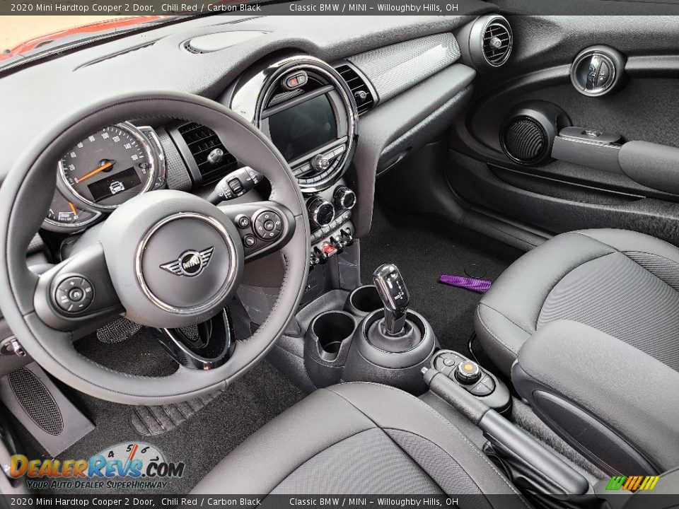 2020 Mini Hardtop Cooper 2 Door Chili Red / Carbon Black Photo #6