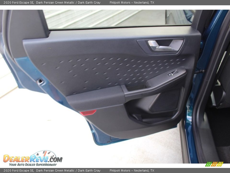 2020 Ford Escape SE Dark Persian Green Metallic / Dark Earth Gray Photo #20