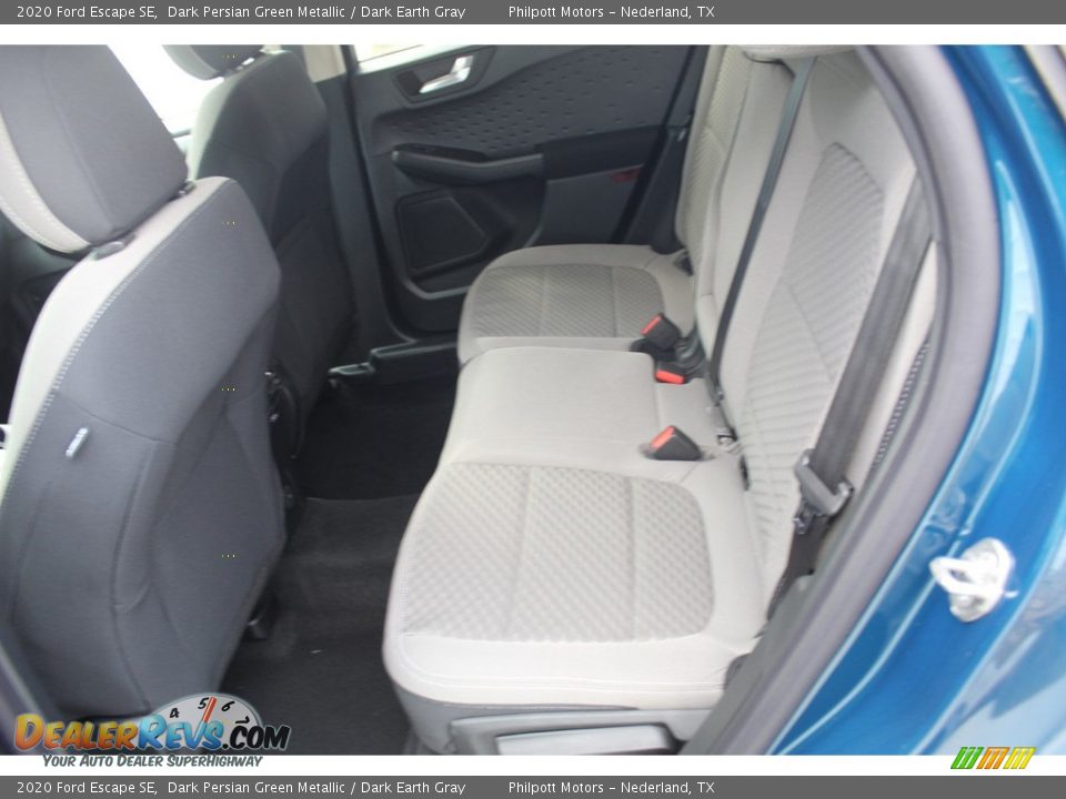 2020 Ford Escape SE Dark Persian Green Metallic / Dark Earth Gray Photo #21