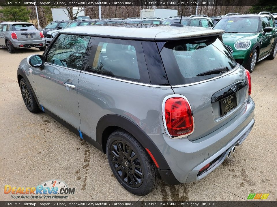 2020 Mini Hardtop Cooper S 2 Door Moonwalk Gray Metallic / Carbon Black Photo #3