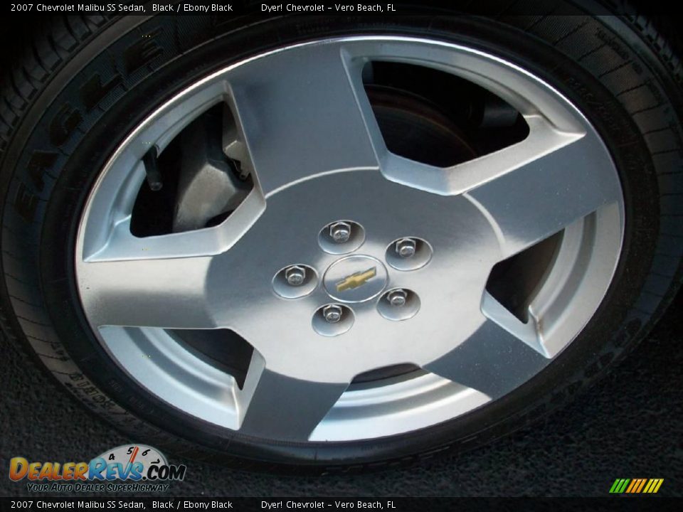 2007 Chevrolet Malibu SS Sedan Black / Ebony Black Photo #6