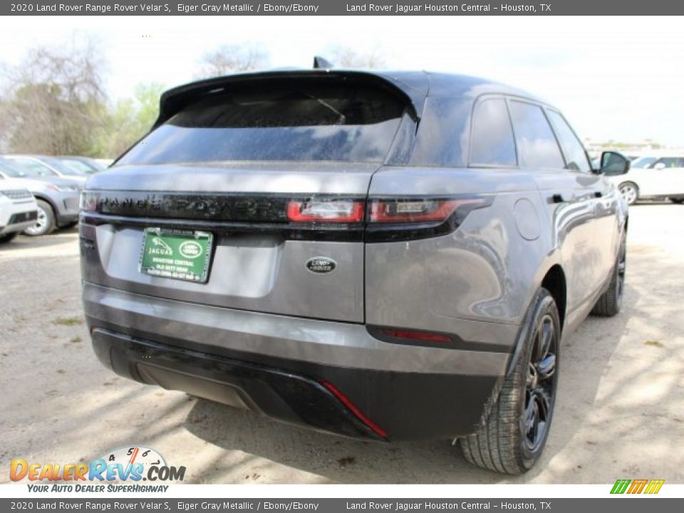 2020 Land Rover Range Rover Velar S Eiger Gray Metallic / Ebony/Ebony Photo #2