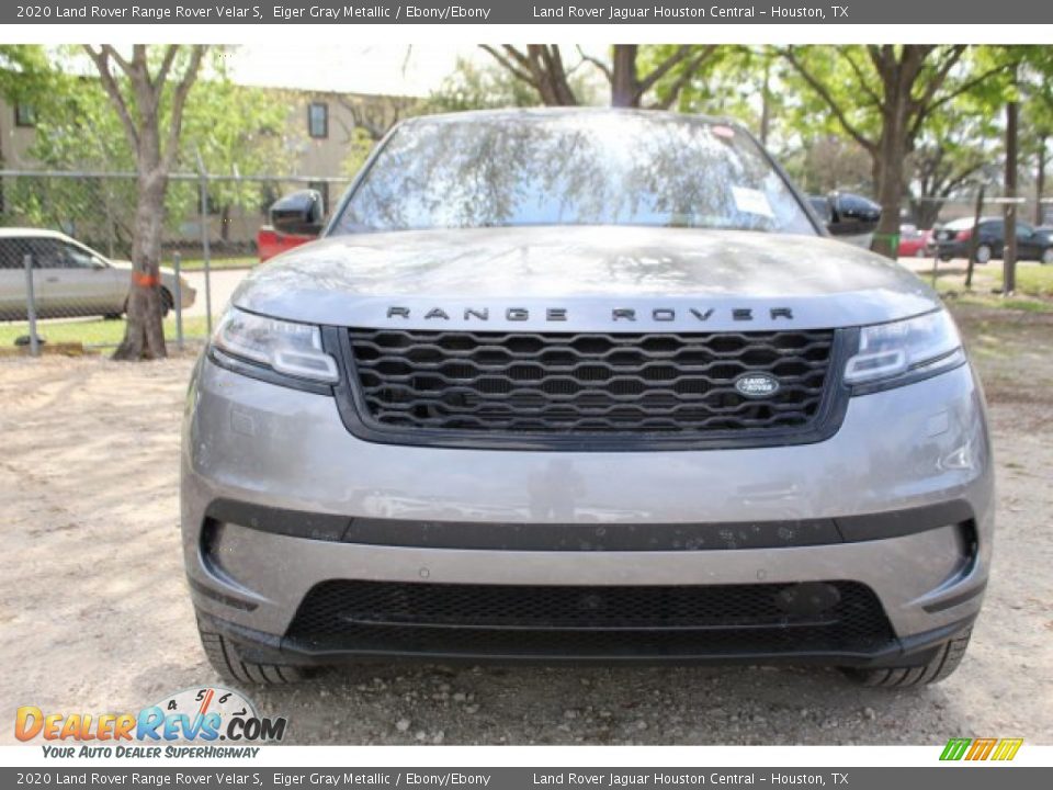 2020 Land Rover Range Rover Velar S Eiger Gray Metallic / Ebony/Ebony Photo #8
