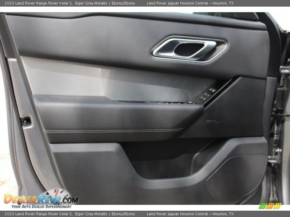 2020 Land Rover Range Rover Velar S Eiger Gray Metallic / Ebony/Ebony Photo #10