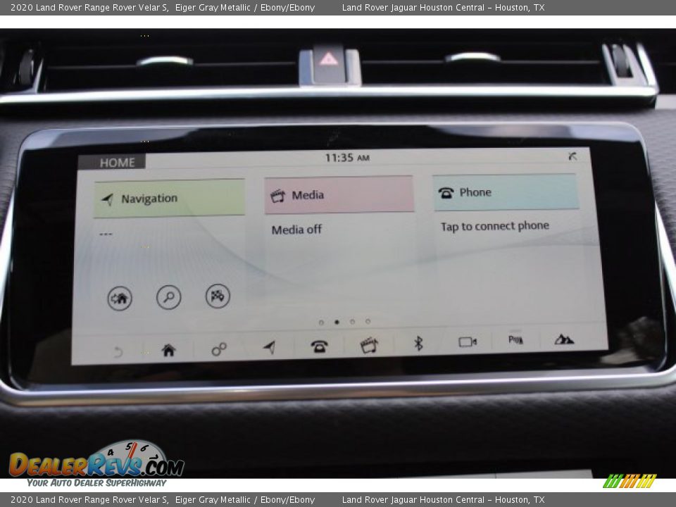 2020 Land Rover Range Rover Velar S Eiger Gray Metallic / Ebony/Ebony Photo #14