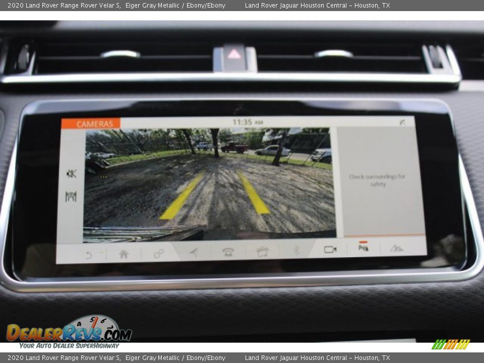 2020 Land Rover Range Rover Velar S Eiger Gray Metallic / Ebony/Ebony Photo #15