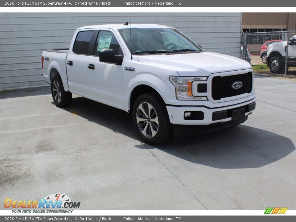 2020 Ford F150 STX SuperCrew 4x4 Oxford White / Black Photo #2