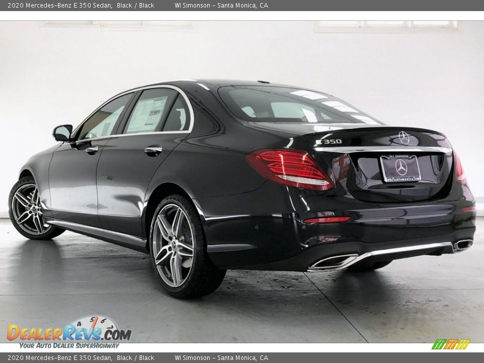 2020 Mercedes-Benz E 350 Sedan Black / Black Photo #2