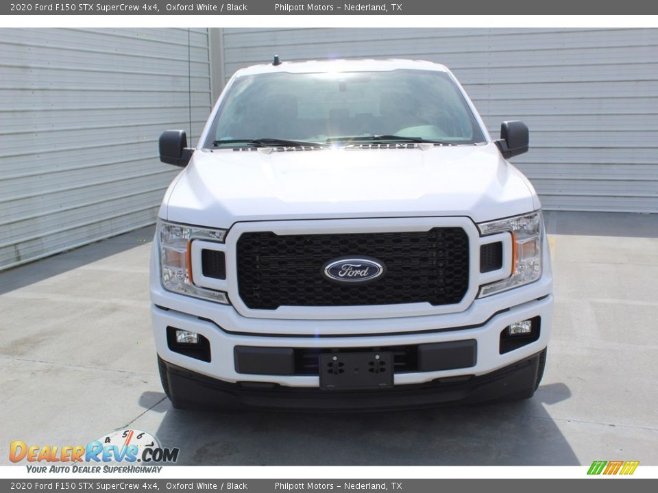 2020 Ford F150 STX SuperCrew 4x4 Oxford White / Black Photo #3