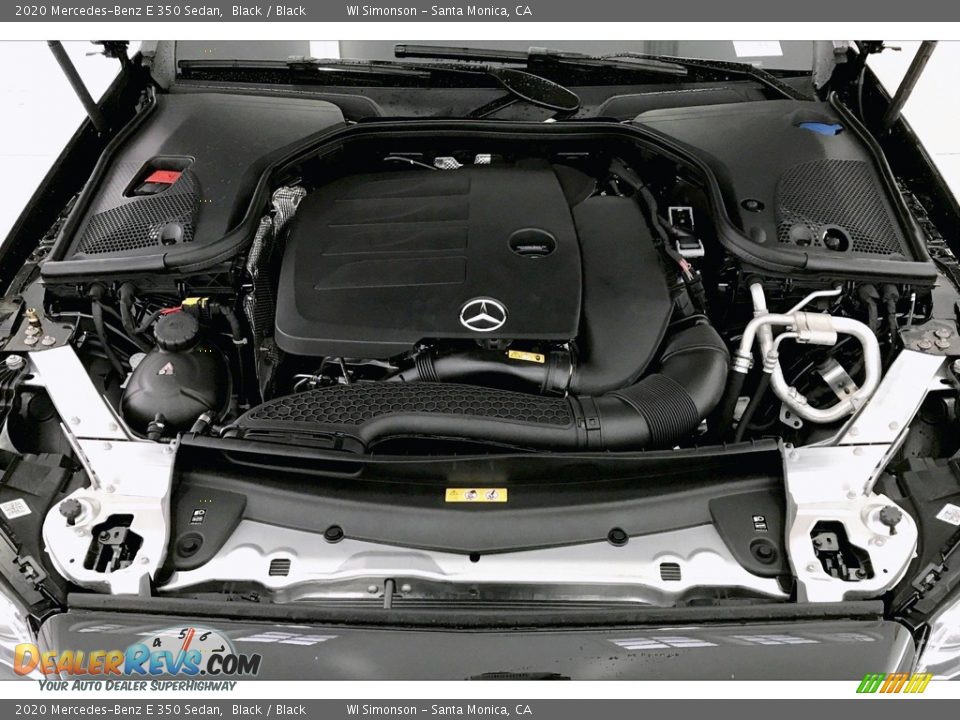 2020 Mercedes-Benz E 350 Sedan Black / Black Photo #8