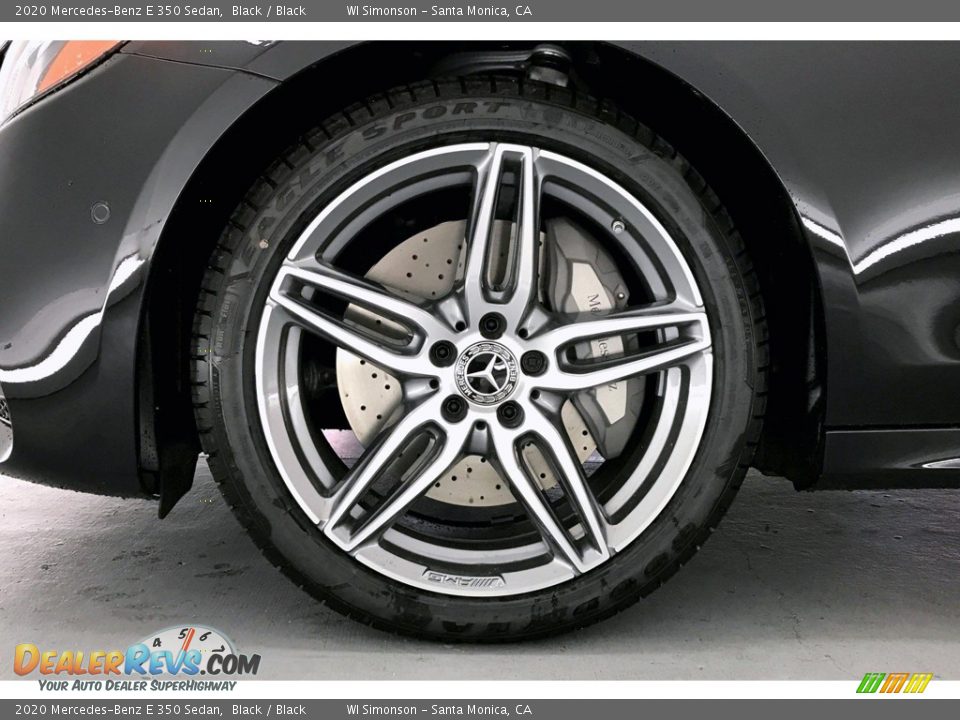 2020 Mercedes-Benz E 350 Sedan Black / Black Photo #9