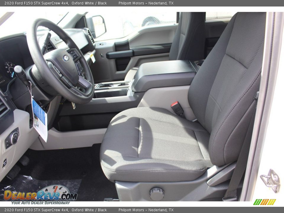 2020 Ford F150 STX SuperCrew 4x4 Oxford White / Black Photo #10