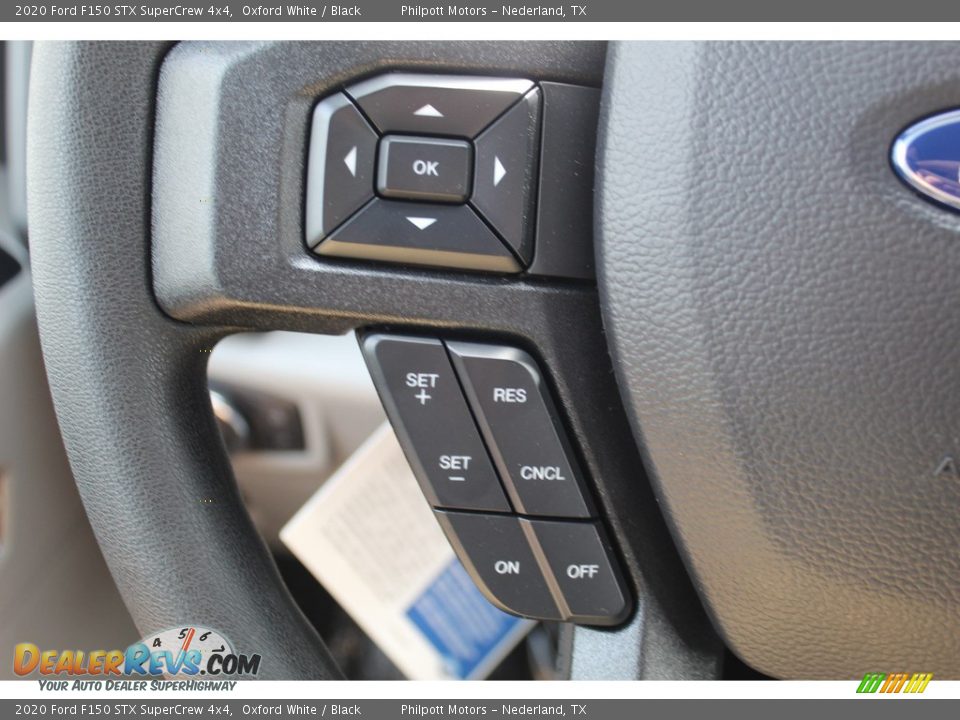 2020 Ford F150 STX SuperCrew 4x4 Oxford White / Black Photo #11