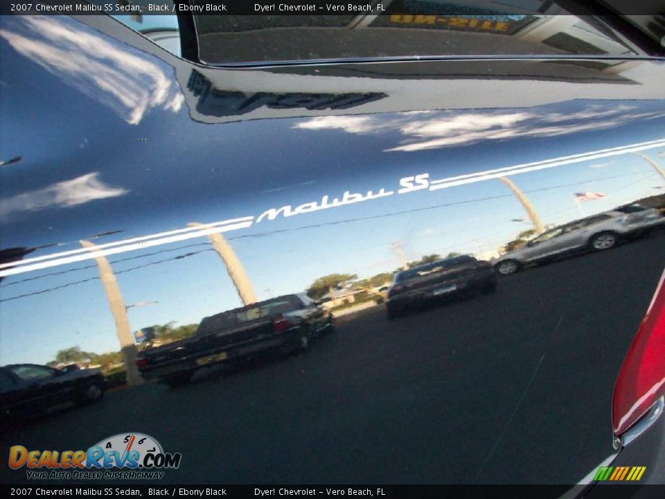 2007 Chevrolet Malibu SS Sedan Black / Ebony Black Photo #8