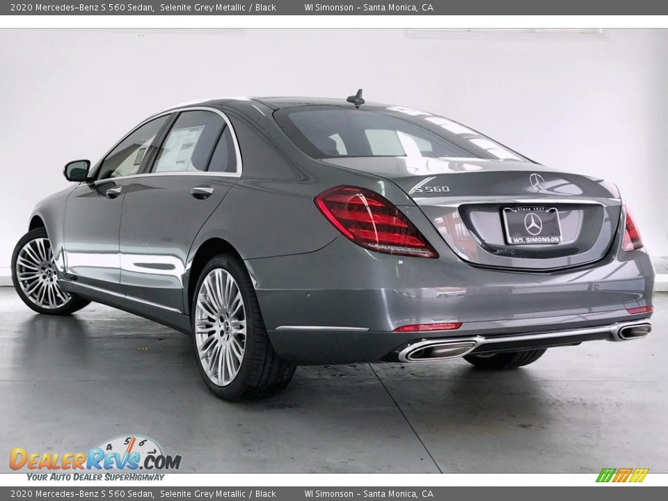 2020 Mercedes-Benz S 560 Sedan Selenite Grey Metallic / Black Photo #2