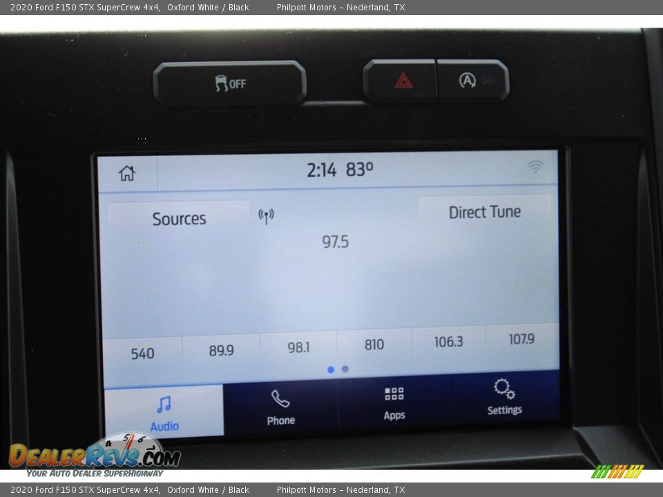 2020 Ford F150 STX SuperCrew 4x4 Oxford White / Black Photo #15