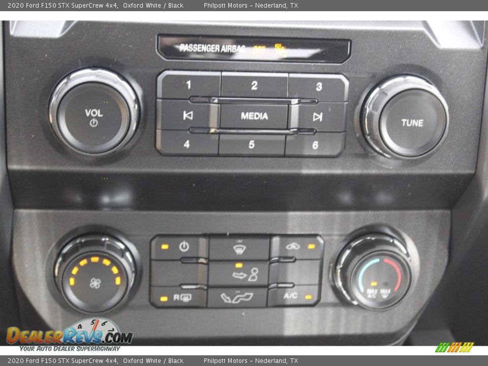 2020 Ford F150 STX SuperCrew 4x4 Oxford White / Black Photo #16