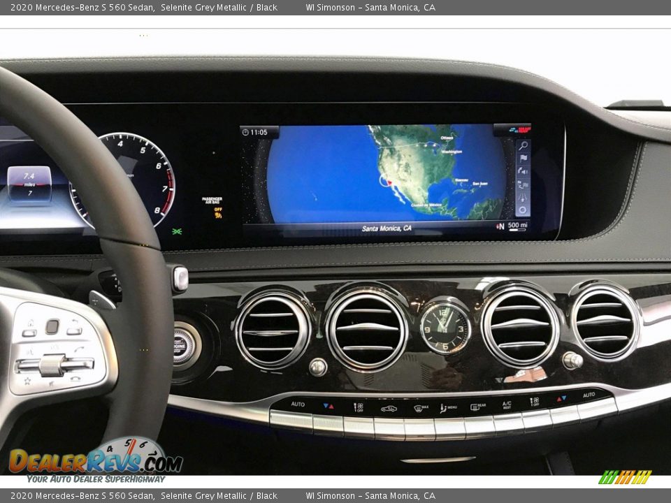 Navigation of 2020 Mercedes-Benz S 560 Sedan Photo #6