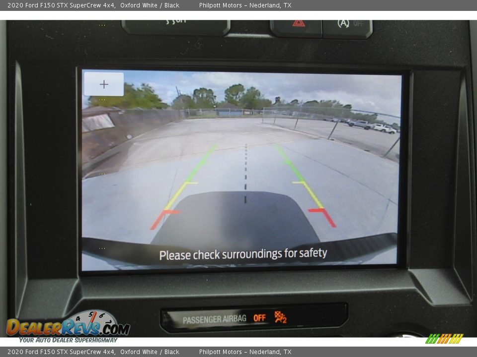 2020 Ford F150 STX SuperCrew 4x4 Oxford White / Black Photo #17