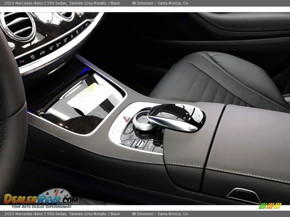 2020 Mercedes-Benz S 560 Sedan Selenite Grey Metallic / Black Photo #7