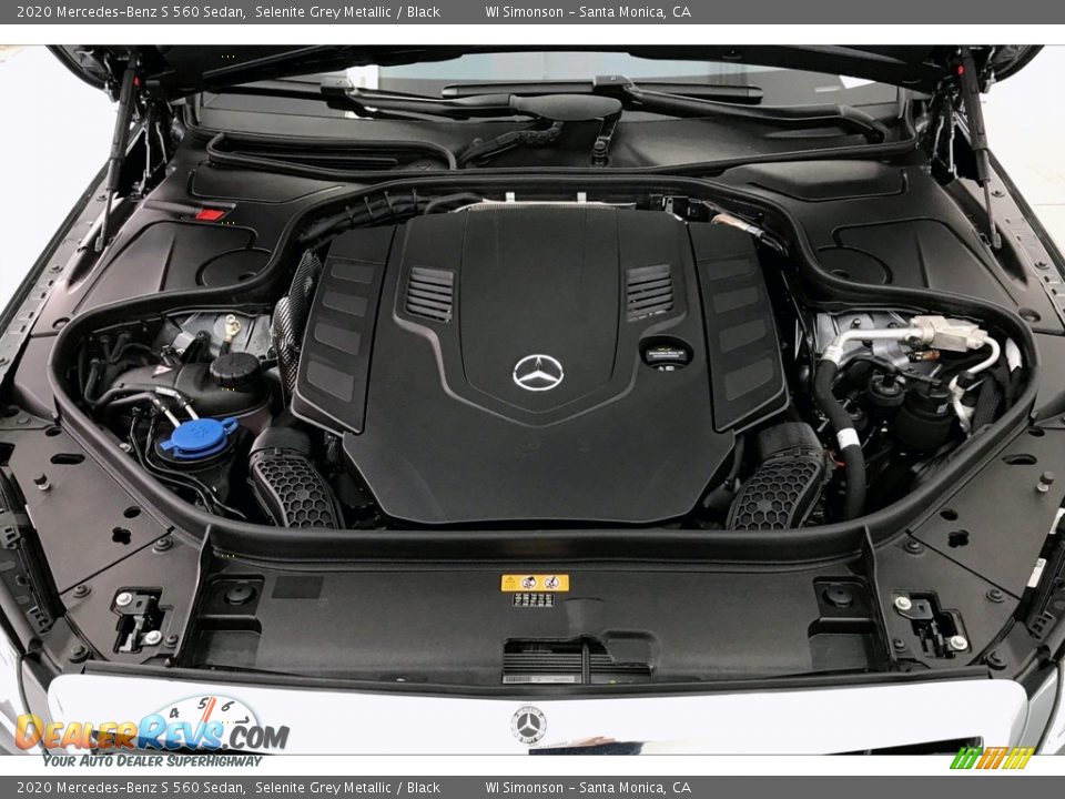 2020 Mercedes-Benz S 560 Sedan 4.0 Liter DI biturbo DOHC 32-Valve VVT V8 Engine Photo #8