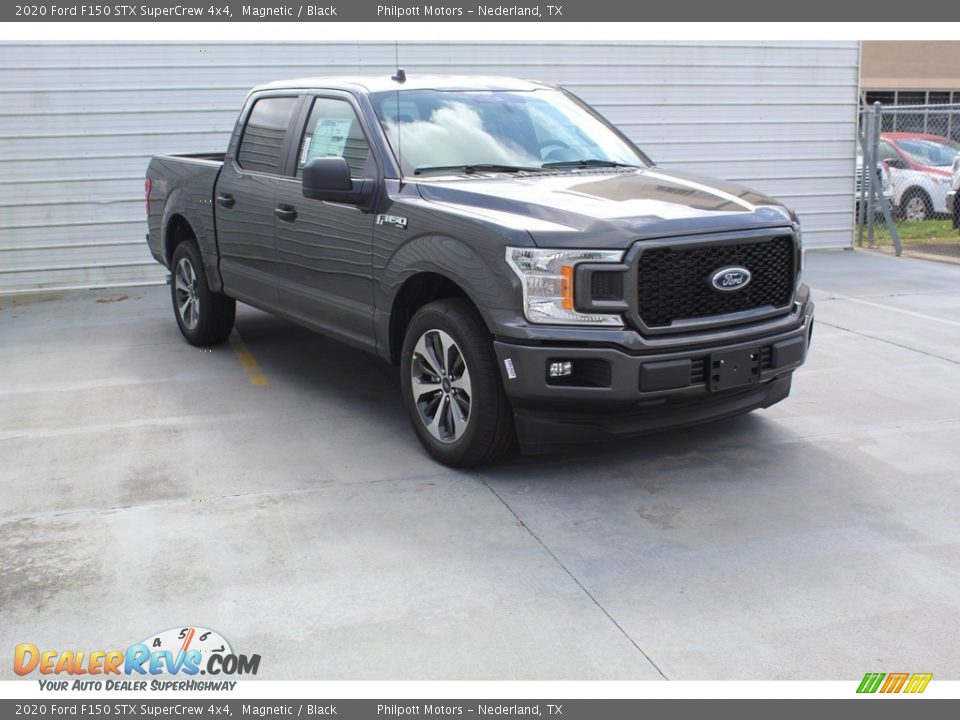 2020 Ford F150 STX SuperCrew 4x4 Magnetic / Black Photo #2