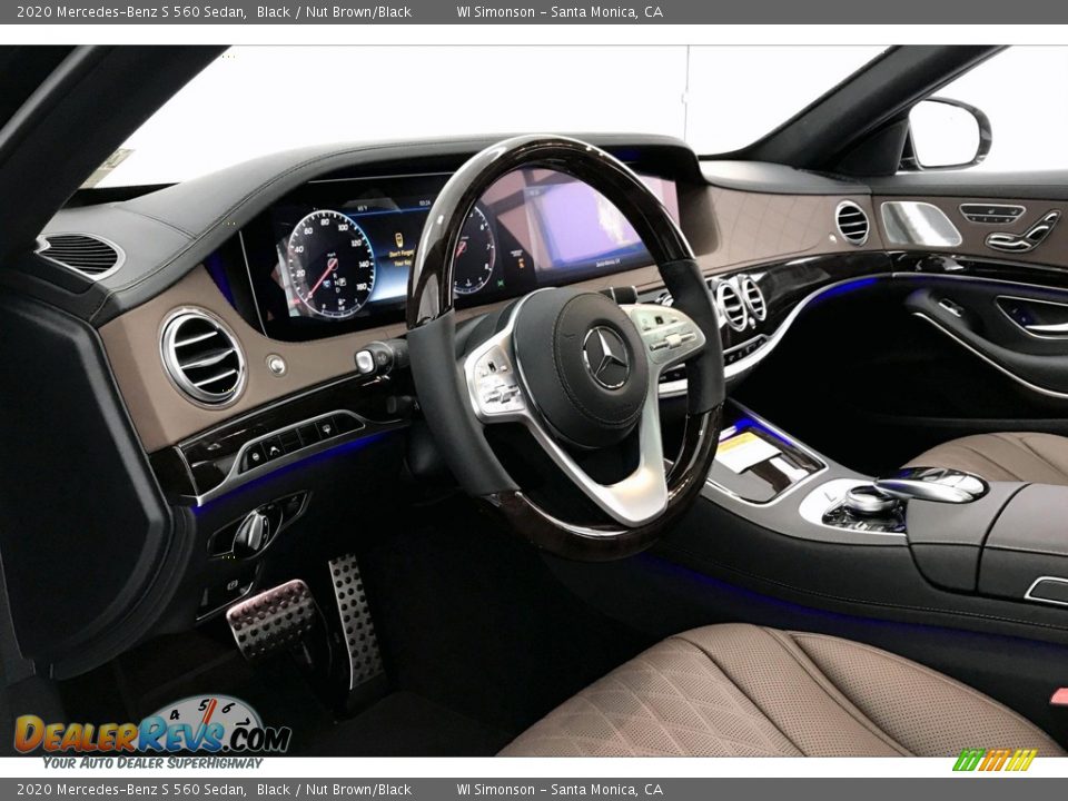 Dashboard of 2020 Mercedes-Benz S 560 Sedan Photo #4