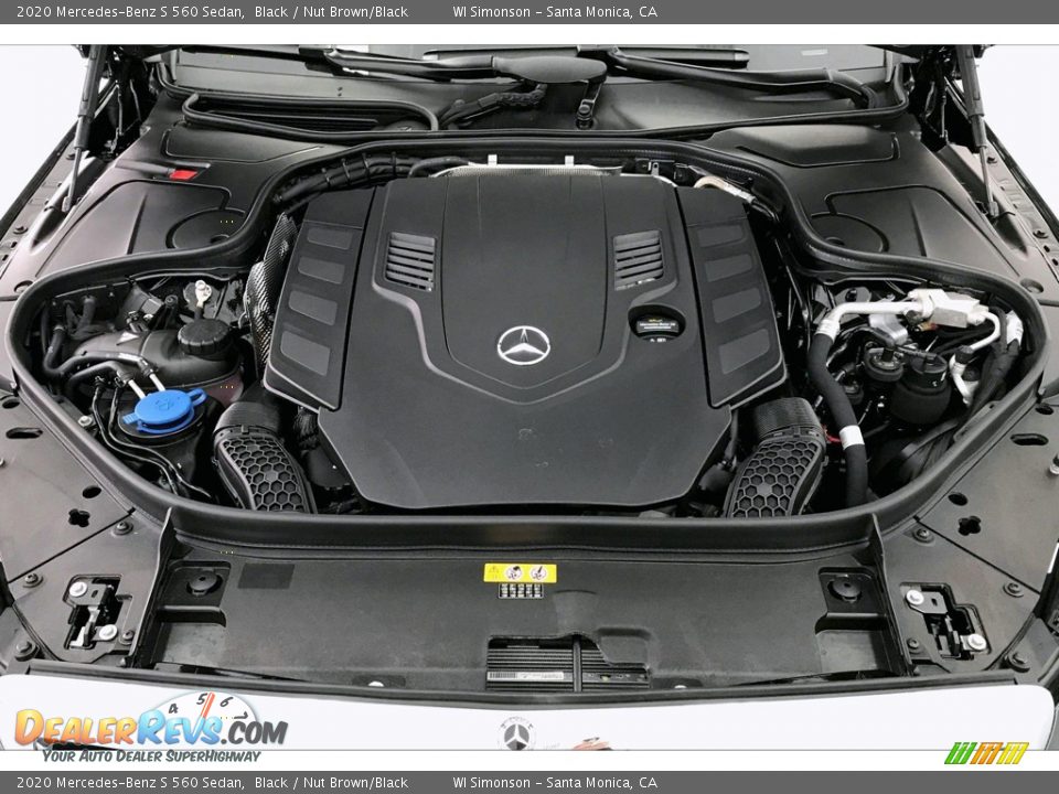 2020 Mercedes-Benz S 560 Sedan 4.0 Liter DI biturbo DOHC 32-Valve VVT V8 Engine Photo #8