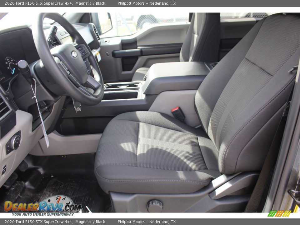 2020 Ford F150 STX SuperCrew 4x4 Magnetic / Black Photo #10