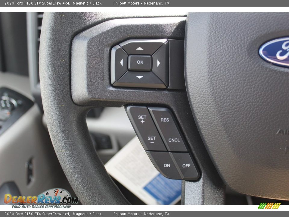 2020 Ford F150 STX SuperCrew 4x4 Magnetic / Black Photo #11