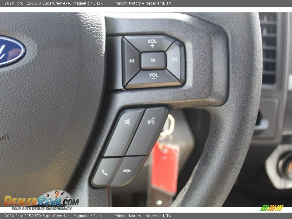 2020 Ford F150 STX SuperCrew 4x4 Magnetic / Black Photo #12