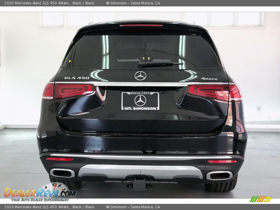 2020 Mercedes-Benz GLS 450 4Matic Black / Black Photo #3