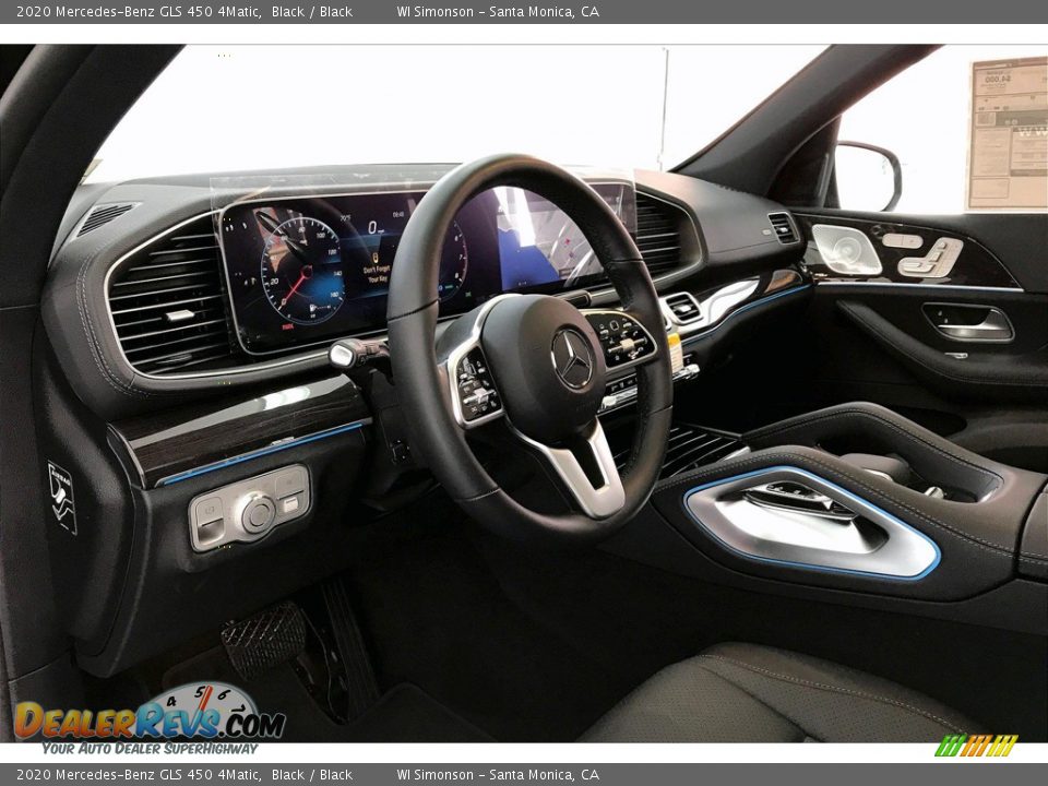 2020 Mercedes-Benz GLS 450 4Matic Black / Black Photo #4