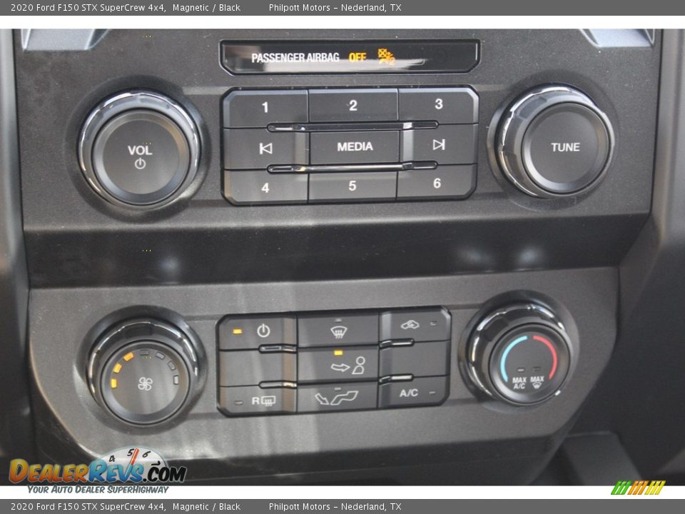 2020 Ford F150 STX SuperCrew 4x4 Magnetic / Black Photo #16
