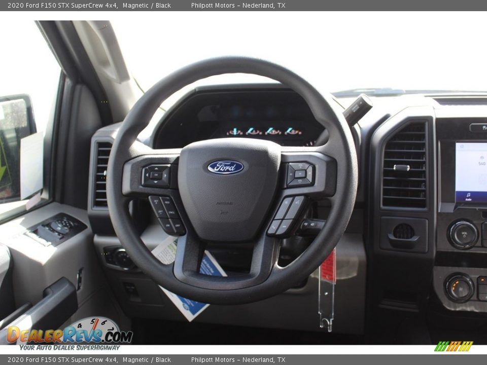 2020 Ford F150 STX SuperCrew 4x4 Magnetic / Black Photo #21