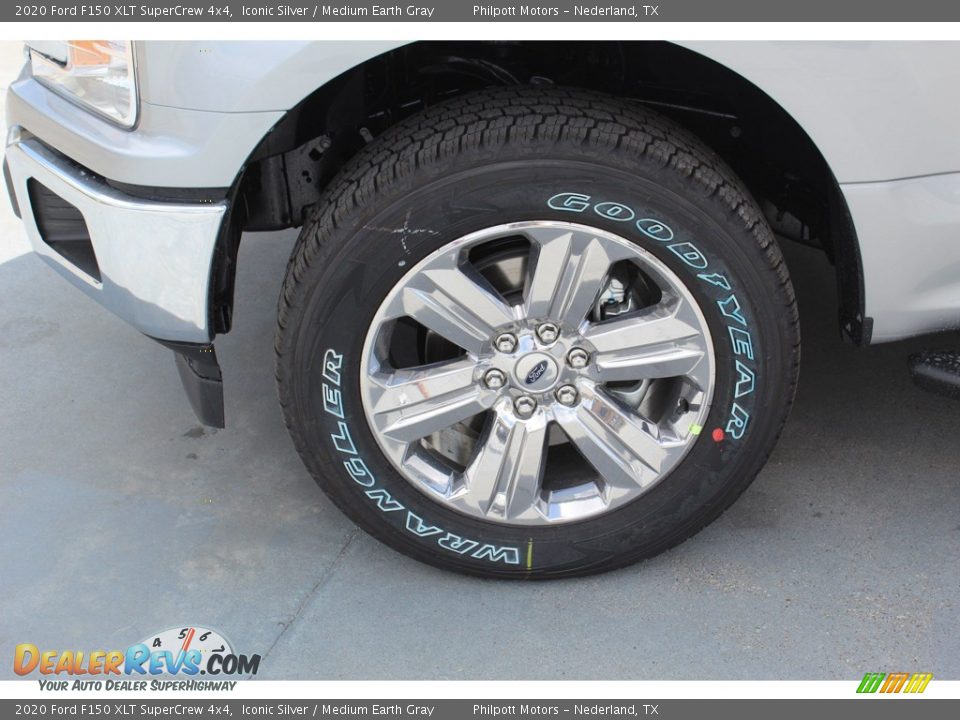 2020 Ford F150 XLT SuperCrew 4x4 Iconic Silver / Medium Earth Gray Photo #6