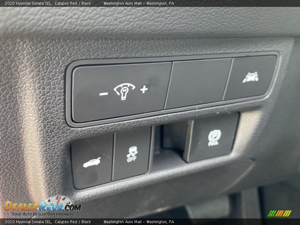 2020 Hyundai Sonata SEL Calypso Red / Black Photo #9