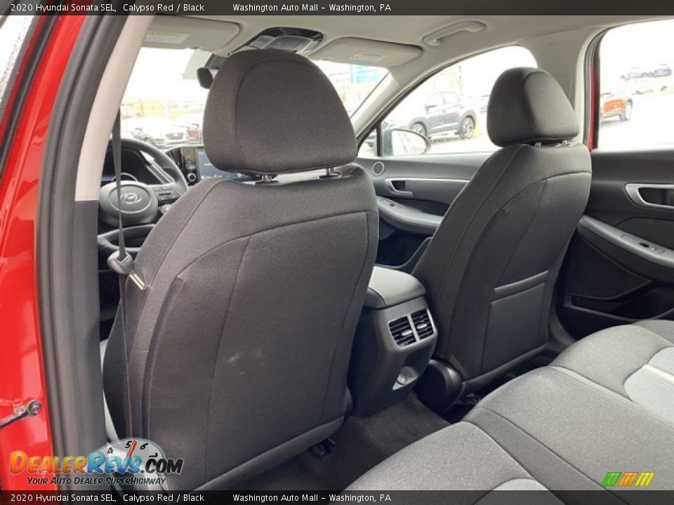 2020 Hyundai Sonata SEL Calypso Red / Black Photo #15