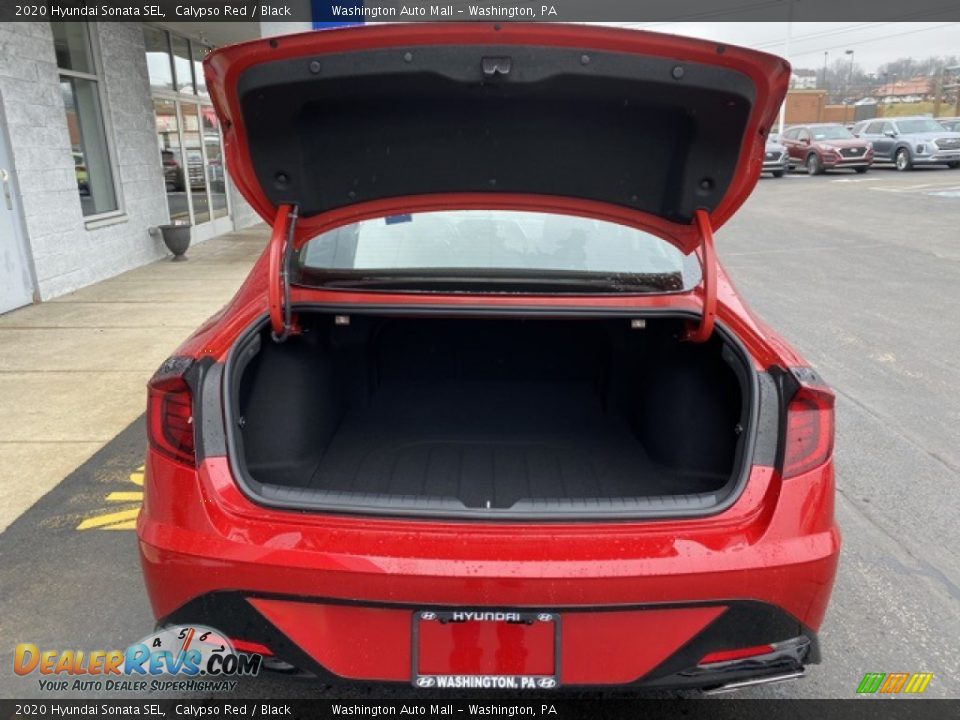 2020 Hyundai Sonata SEL Calypso Red / Black Photo #16
