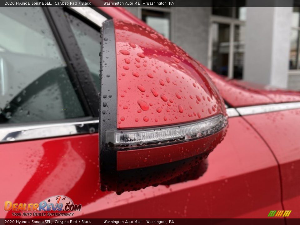 2020 Hyundai Sonata SEL Calypso Red / Black Photo #19