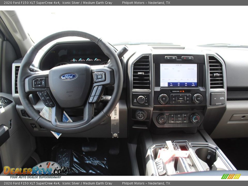 2020 Ford F150 XLT SuperCrew 4x4 Iconic Silver / Medium Earth Gray Photo #21