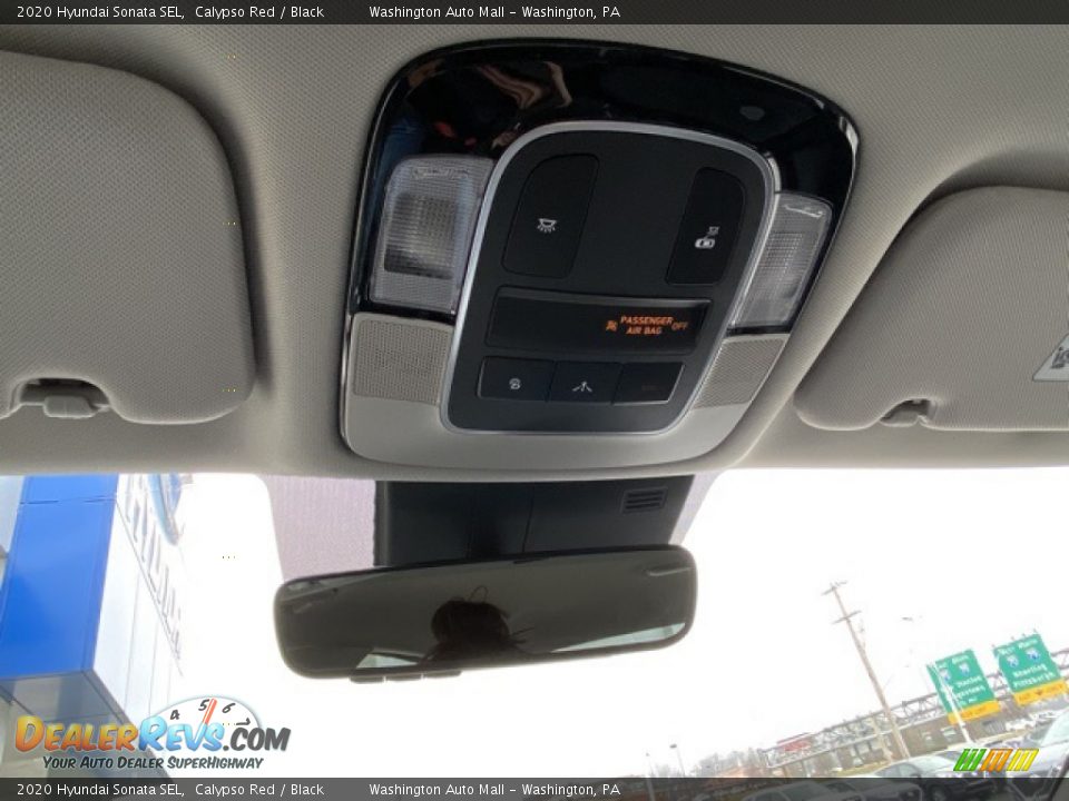 2020 Hyundai Sonata SEL Calypso Red / Black Photo #30