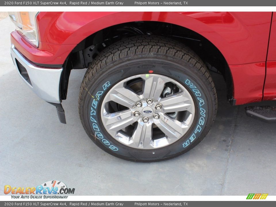 2020 Ford F150 XLT SuperCrew 4x4 Rapid Red / Medium Earth Gray Photo #5