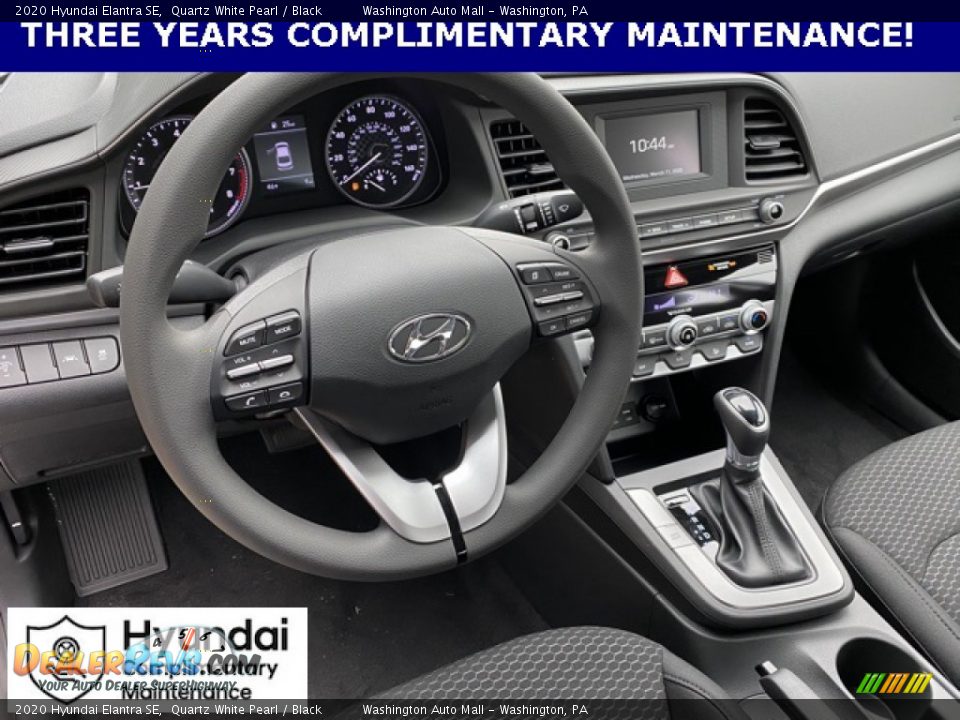 2020 Hyundai Elantra SE Quartz White Pearl / Black Photo #10