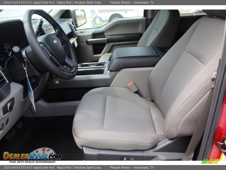 2020 Ford F150 XLT SuperCrew 4x4 Rapid Red / Medium Earth Gray Photo #10