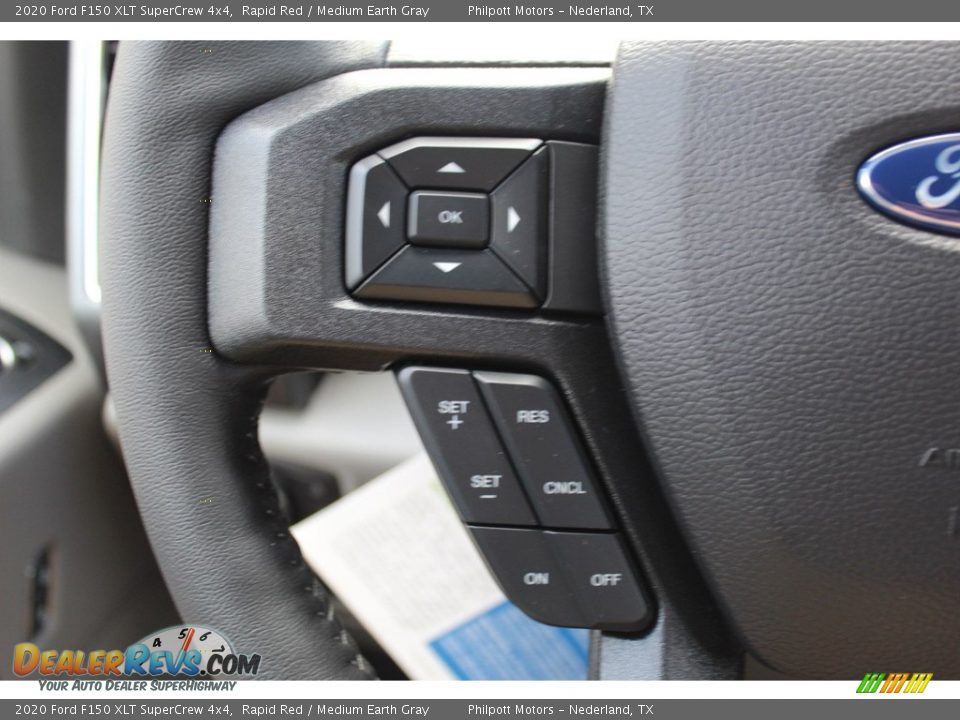 2020 Ford F150 XLT SuperCrew 4x4 Rapid Red / Medium Earth Gray Photo #11