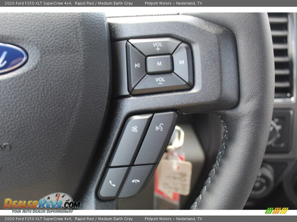 2020 Ford F150 XLT SuperCrew 4x4 Rapid Red / Medium Earth Gray Photo #12