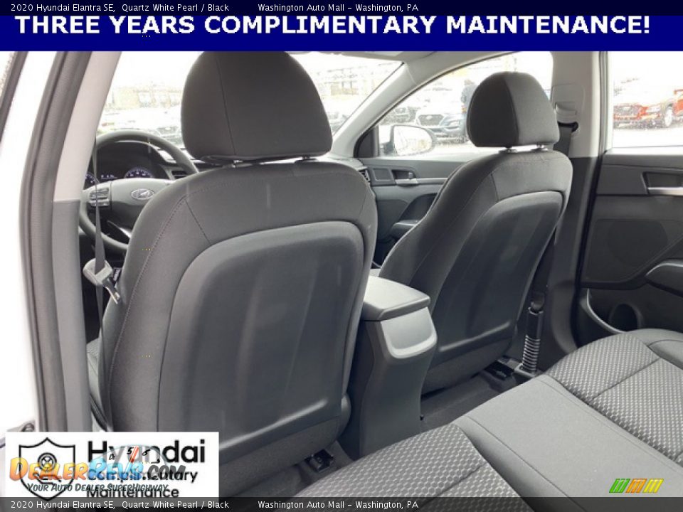 2020 Hyundai Elantra SE Quartz White Pearl / Black Photo #15